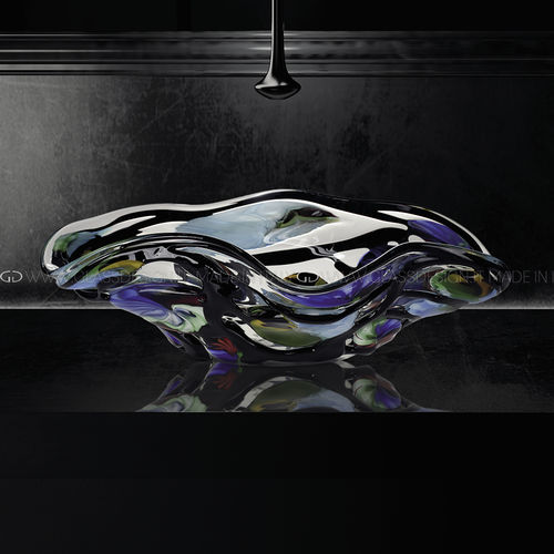 Настольная раковина - Arte Murano Cinque - GLASS DESIGN Srl - из муранского стекла / персонализированная / ручной работы