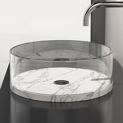 Настольная раковина - Xtreme Small - GLASS DESIGN Srl - из мрамора / из каррарского мрамора / из мраморной крошки