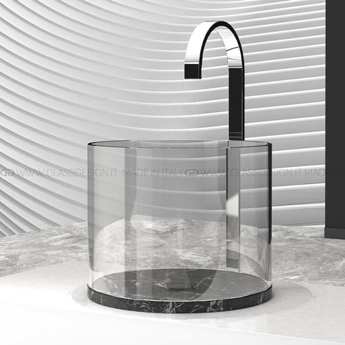 Настольная раковина - Xtreme Medium - GLASS DESIGN Srl - из мрамора / из каррарского мрамора / из мраморной крошки