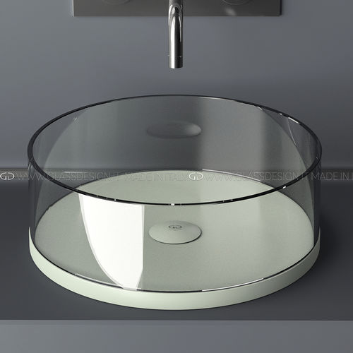 Настольная раковина - XTREME SMALL/MEDIUM - GLASS DESIGN Srl - из стекла / круглая / без отверстия