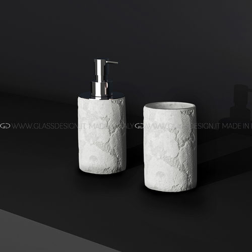 Дозатор мыла для профессионального использования - LUNA - GLASS DESIGN Srl - отдельностоящий / из стекла / ручной