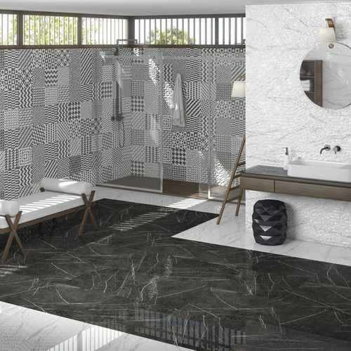 Плитка из керамогранита - DEWAR  - ARCANA CERAMICA - глянцевая / для интерьера / настенная