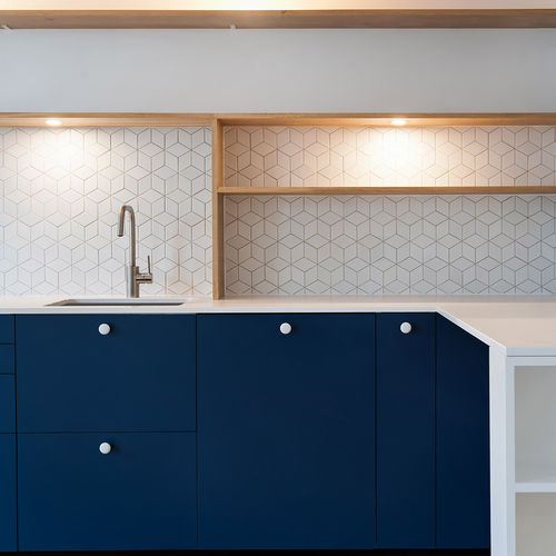 Плитка из керамики - PETITS LOSANGES - Normandy Ceramics - Carrelage Design - relief - глянцевая / эмалевая / сатинированная