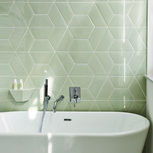 Плитка из керамики - TRAP&Egrave;ZES - Normandy Ceramics - Carrelage Design - relief - глянцевая / эмалевая / сатинированная