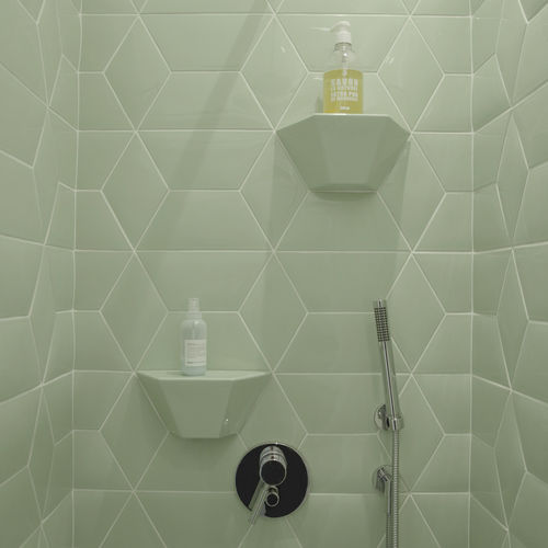 Настенный стеллаж - LES ETAGERES par Camille Flammarion - Normandy Ceramics - Carrelage Design - relief - современный / из керамики / для гостиницы