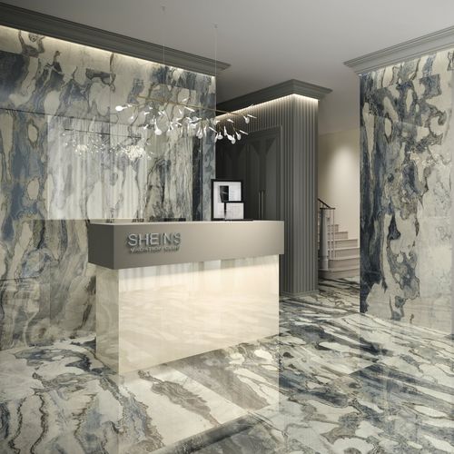 Плитка из фарфора - VESTIGE - AZULEJOS BENADRESA - полированная / глянцевая / для интерьера