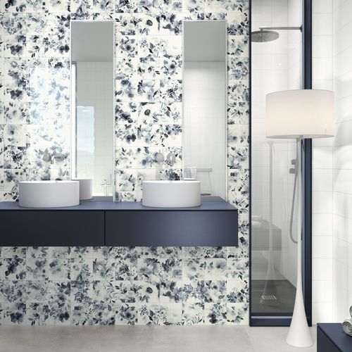 Плитка из керамики - ISIS - AZULEJOS BENADRESA - глянцевая / рельефная / для интерьера