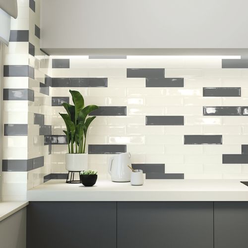 Плитка из керамики - SELKIS - AZULEJOS BENADRESA - полированная / глянцевая / рельефная