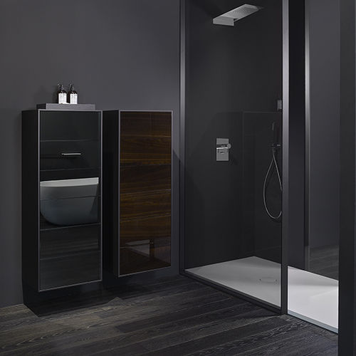 Современный мебель для ванной комнаты - XL 07 - CASA BATH - из дуба / настенный / с выдвижным ящиком