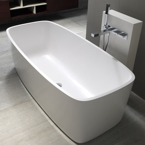 Овальная ванна - 01 - CASA BATH - отдельностоящая / из композита / белая