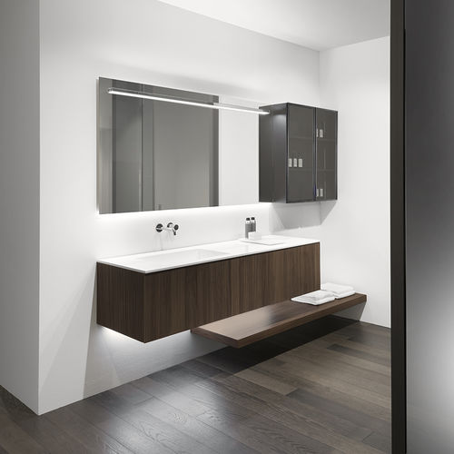 Подставка для умывальника из орехового дерева - XS - CASA BATH