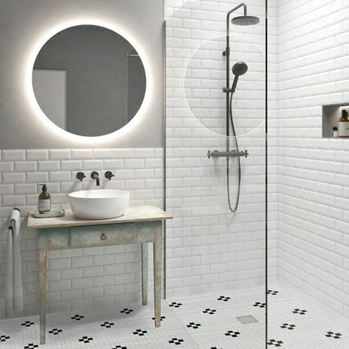 Плитка из керамогранита - BIANCO - CE.SI. - матовая / рельефная / 3D