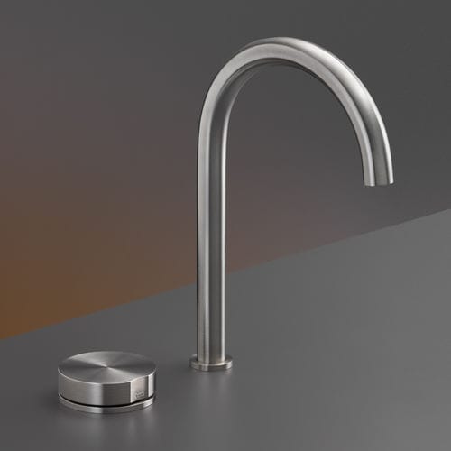 Однорычажный смеситель для раковины - GIO21  - CEADESIGN - настольный / из нержавеющей стали / для ванной комнаты