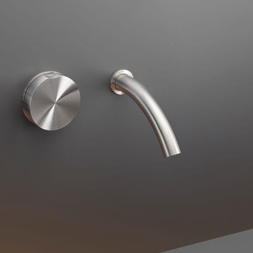 Однорычажный смеситель для раковины - GIO18 - CEADESIGN - встраиваемый / из нержавеющей стали / для ванной комнаты