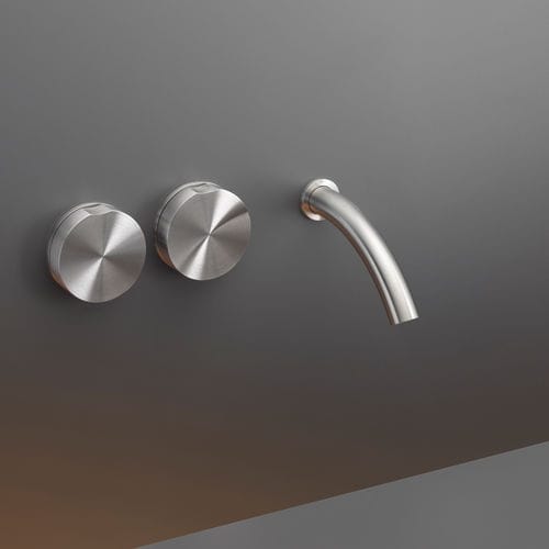 Однорычажный смеситель для раковины - GIO10 - CEADESIGN - для биде / настенный / из нержавеющей стали