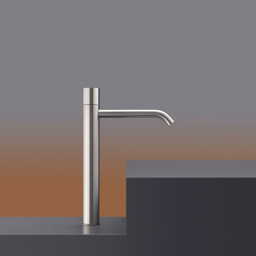 Однорычажный смеситель для раковины - GIO64 - CEADESIGN - настольный / из нержавеющей стали / для ванной комнаты