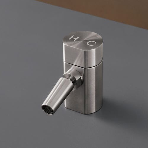 Однорычажный смеситель для биде - NEU50 - CEADESIGN - настольный / из нержавеющей стали / для ванной комнаты