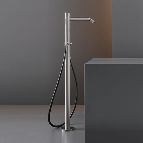 Однорычажный смеситель для ванной - ZIQ51 - CEADESIGN - напольный / из нержавеющей стали / для ванной комнаты