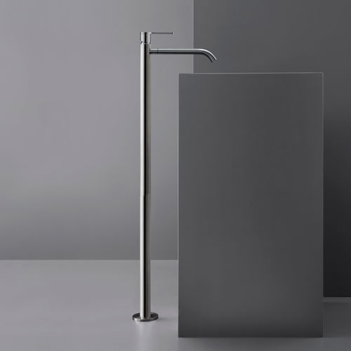 Однорычажный смеситель для раковины - INV08 - CEADESIGN - напольный / из нержавеющей стали / для ванной комнаты