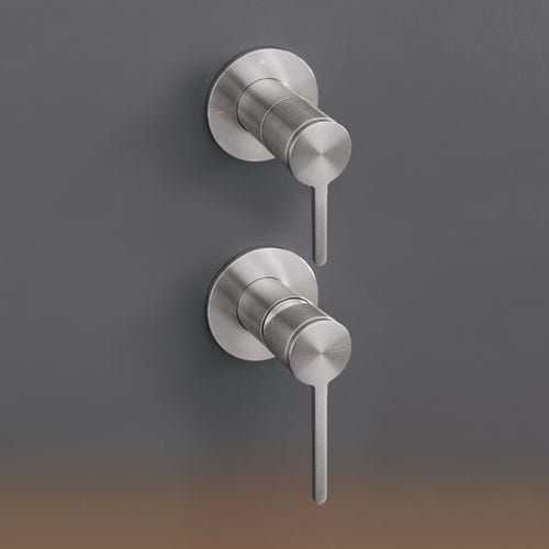 Двухрычажный смеситель для душа - INV78 - CEADESIGN - настенный / из нержавеющей стали / для ванной комнаты
