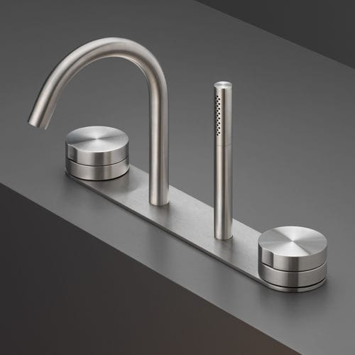 Двухрычажный смеситель для ванной - GIO115 - CEADESIGN - настольный / из нержавеющей стали / для ванной комнаты