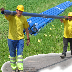 Трубопровод из чугуна - BLUTOP - SAINT-GOBAIN CANALISATION