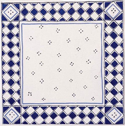 Плитка из керамики - ETRUSCA BLU - DE MAIO FRANCESCO - для интерьера / настенная / напольная