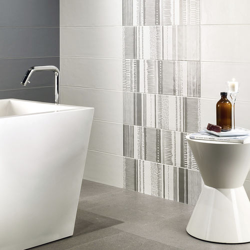 Плитка из керамогранита - SMOOTH - DOM CERAMICHE - рельефная / для интерьера / для ванной комнаты