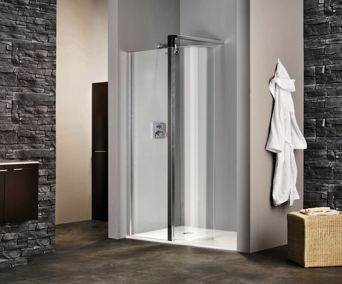 Душ в итальянском стиле - LIBERO 5000: FG1 L , PFG1 L - DUKA - из стекла / прямоугольный