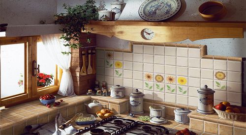 Плитка из керамогранита - I CIOTTOLI - ELIOS CERAMICA - эмалевая / для интерьера / для кухни