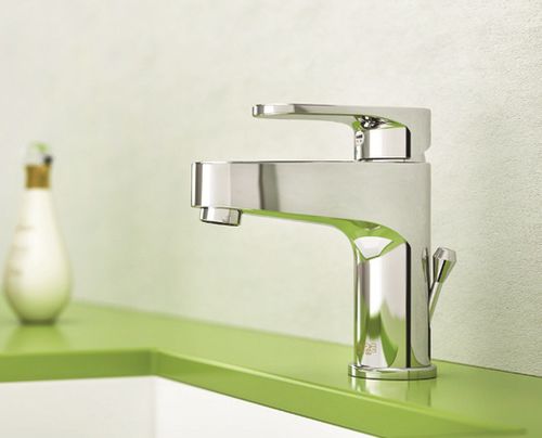Однорычажный смеситель для раковины - 75 CR 6520 - FIORE RUBINETTERIE - настольный / из хромированного металла / для ванной комнаты