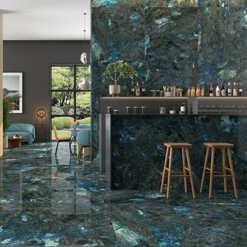 Плитка из керамогранита - LABRADORITE - GEOTILES - полированная / глянцевая / для интерьера
