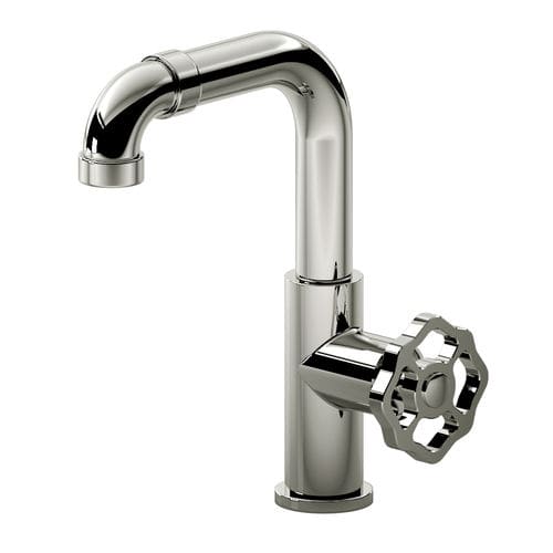 Однорычажный смеситель для раковины - E-11300-C18-PC - GRAFF - настольный / из хромированного металла / для ванной комнаты