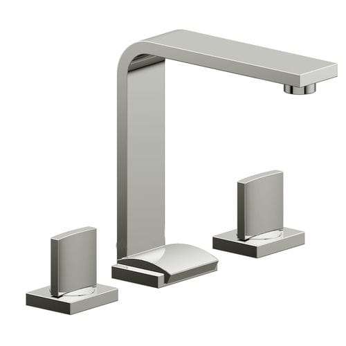 Двухрычажный смеситель для раковины - E-3610-C14-PC - GRAFF - настенный / из хромированного металла / из никеля