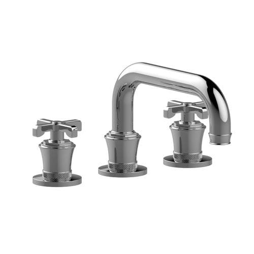 Двухрычажный смеситель для ванны - E-11650-C20B - GRAFF - настольный / из хромированного металла / для ванной комнаты