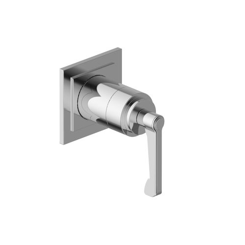 Запорный кран для душа - E-8065-LM60S - GRAFF - настенный / из хромированного металла / для ванной комнаты