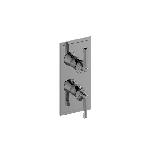 Запорный кран для душа - E-8149-LM60E0 - GRAFF - настенный / из хромированного металла / для ванной комнаты