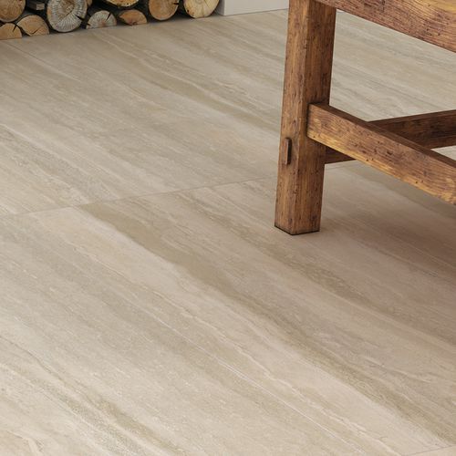 Плитка из керамики - TRAVERTINO CLASSICO - GRANISER CERAMICS - полированная / для гостиной / для напольной поверхности