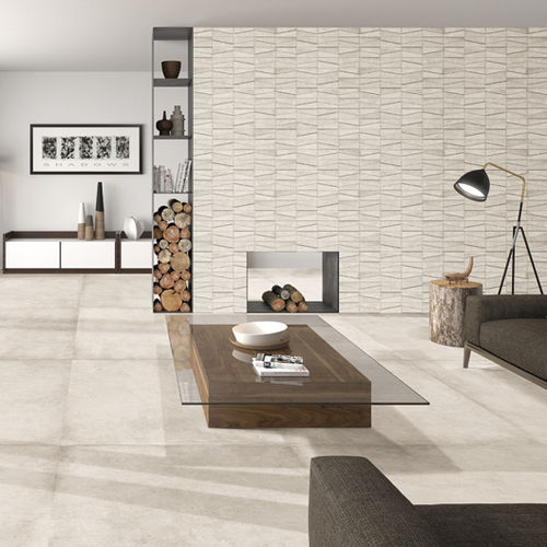 Плитка из керамогранита - MATERIKA - IBERO PORCELANICO - матовая / естественная отделка / рельефная