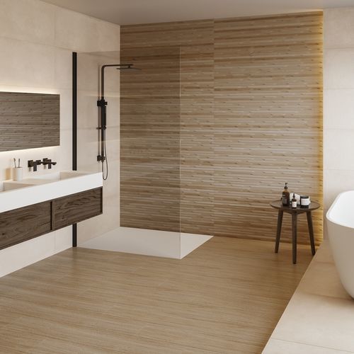 Плитка из керамогранита - WEWOOD - IBERO PORCELANICO - матовая / естественная отделка / для интерьера