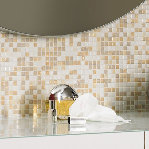 Мозаика из керамогранита - NATURAL GLAMOUR : SANDSTONE-MIX - JASBA MOSAIK - текстурированная / для кухни / для ванной комнаты