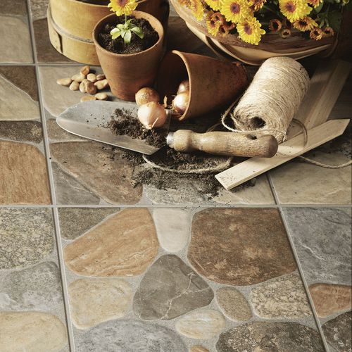 Плитка из керамогранита - SASSI DI FIUME - LA GUGLIA & KIS CERAMICHE - рельефная / для интерьера / для наружного применения