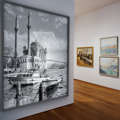Настенная декоративная панель - ISTANBUL DIJITAL PANO - KUTAHYA SERAMIK - из керамики