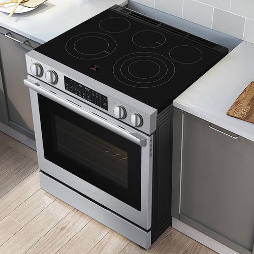 Электрическая кухонная плита - NSE90H63SRAA - SAMSUNG Home Appliances - для профессионального использования / 5 конфорок / 1 духовка