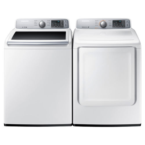 Стиральная машина с загрузкой сверху - WA45H7000AW/A2 - SAMSUNG Home Appliances - для бытового использования / экоэтикетка Energy Star