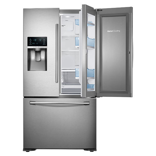 Американский холодильник - RF23HTEDBSR/AA - SAMSUNG Home Appliances - для бытового использования / отдельно стоящий / из нержавеющей стали