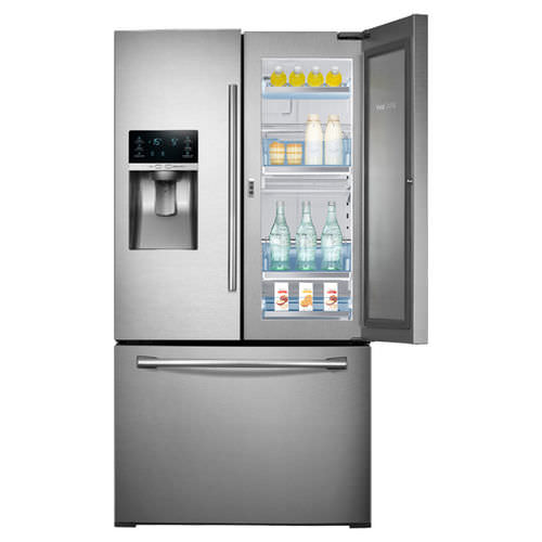 Американский холодильник - RF28HDEDTSR/AA - SAMSUNG Home Appliances - для бытового использования / отдельно стоящий / из нержавеющей стали