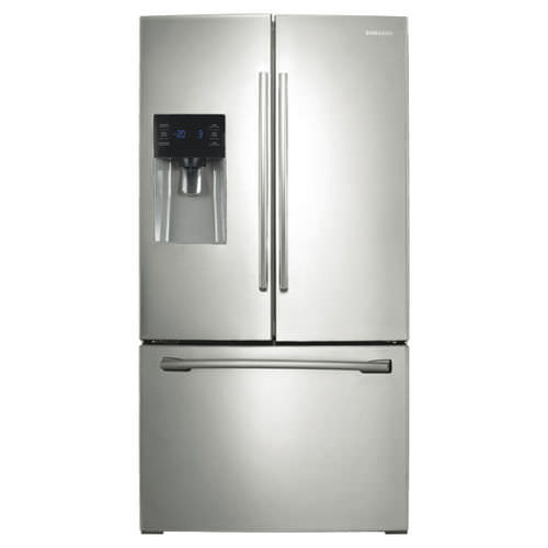 Американский холодильник - RF263BEAESR/AA - SAMSUNG Home Appliances - для бытового использования / отдельно стоящий / из нержавеющей стали