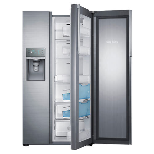 Американский холодильник с морозильной камерой - RH29H9000SR/AA - SAMSUNG Home Appliances - для бытового использования / отдельно стоящий / Side-by-Side