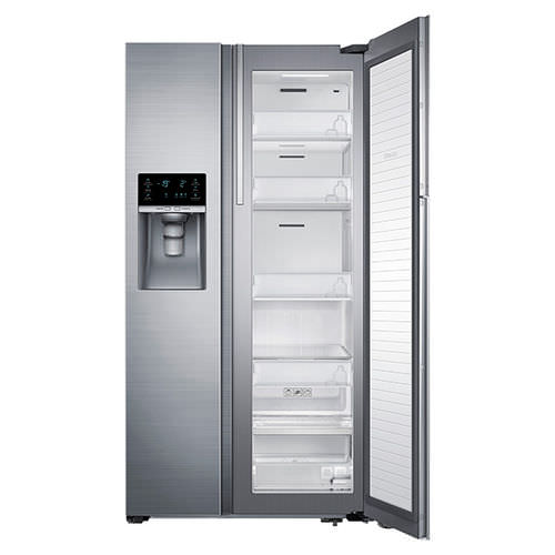 Американский холодильник с морозильной камерой - RH22H8010SR/AA - SAMSUNG Home Appliances - для бытового использования / отдельно стоящий / Side-by-Side
